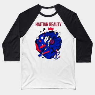 Haitian Beauty Baseball T-Shirt